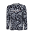 Savage Gear Night UV Long Sleeve T-Shirt Black Waterprint