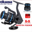 Okuma Invicta Feeder Reel 7+1