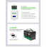 Battery 12.8V 100Ah Lead-Acid Repalcement LiFePO4 Battery
