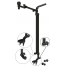 BORIKA FASTen LSp1100 Universal Transom Fish Finder Transducer Mount with Lock