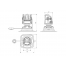 BORIKA FASTen Anchor Holder up to 8 kg with FMp224 Mounting System