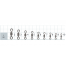 Suktukai Gurza Rolling Ribbed Swivel BN