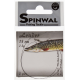 Spinwal Wolfram Leader swivel+snap 2vnt 15cm 2kg