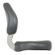 Boat seat Oceansouth Sirocco upholstered Charcoal/Grey