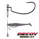 Decoy HD Offset Worm117 Hook