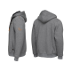 Savage Gear Classic Zip Hoodie Grey Melange