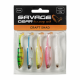 Savage Gear Craft Shad 8.8cm 4.2g Dark Water Mix 5pcs