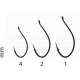 Hooks Kamatsu Drop Shot Shad Tail BLN