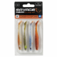 Savage Gear Slender Scoop Shad 9cm 4g Clear Water Mix 4vnt