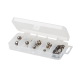 Rinkinys sistemėlėms Savage gear Cheb Head Kit 30pcs