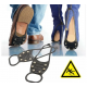 Non-Slip Shoe Ice Cleats with Spikes (Ice Crampon Type)
