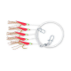 Sistemėlė Zebco Holografix Rig orange strimėlėms, silkėms