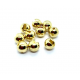 Tungsten beads Gold color