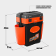 Ice Fishing Box Helios Orange 10L