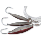 Jūrinė sistemėlė menkėms Rhino #6/0 Rhino Coal Fish Rig red/silver