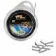 PROFL Stainless Steel Trace Wire Black 10m