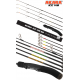 Ice fishing Rods Akara Ice Vib 70 (M, MH, H, HH) 4 tip