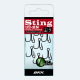 Trišakiai kabliukai BKK Sting-32 BN Treble Hooks
