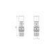 BORIKA FASTen Tf255 Adjustable Connector for Canopy and Tube Structures Ø 22 mm