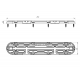 BORIKA FASTen TRk255 Mounting Base with T-Track Slot – 255 mm